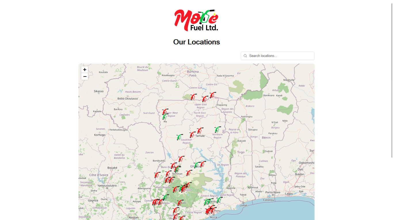 Availabilty map